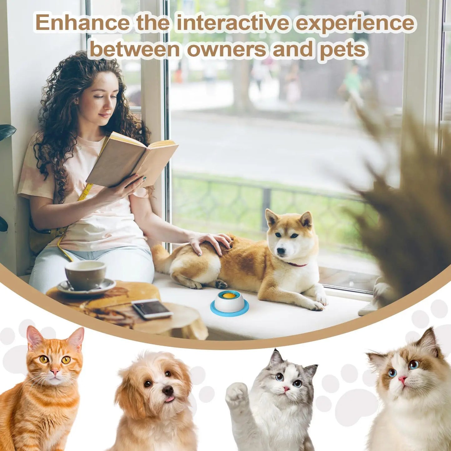 Interactive Dog Lick Toy & Slow Feeder | Puppy Training Enrichment Dispenser