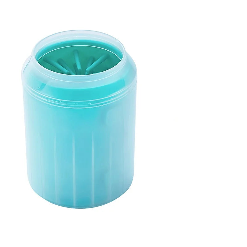 Portable Dog Paw Cleaner Cup | Soft Silicone Brush for Quick Paw Washing