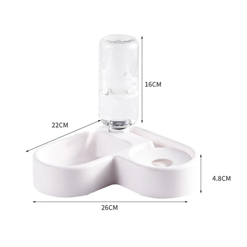 Automatic Pet Drinking Bowl | Dual-Use Food & Water – Salexe