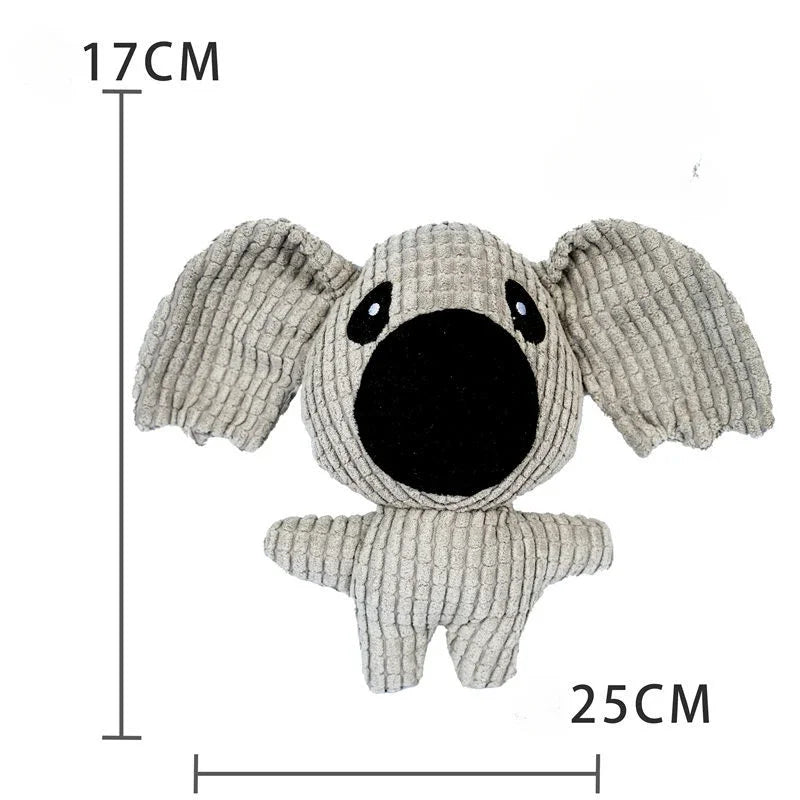Plush Squeaky Duck Dog Toy | Bite Resistant Teeth Grinding Toy for Dogs