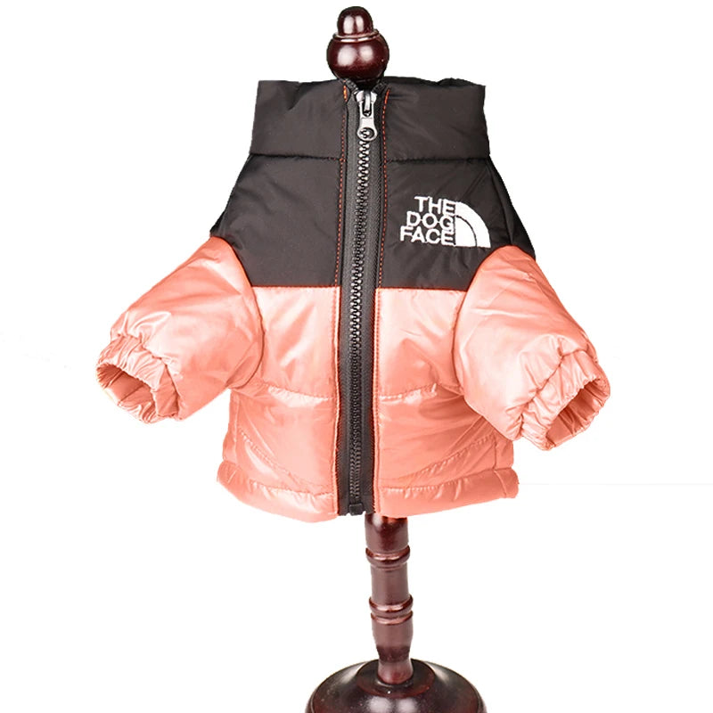 Winter Windproof Dog Jacket | Reflective Coat for Small & Medium Dogs
