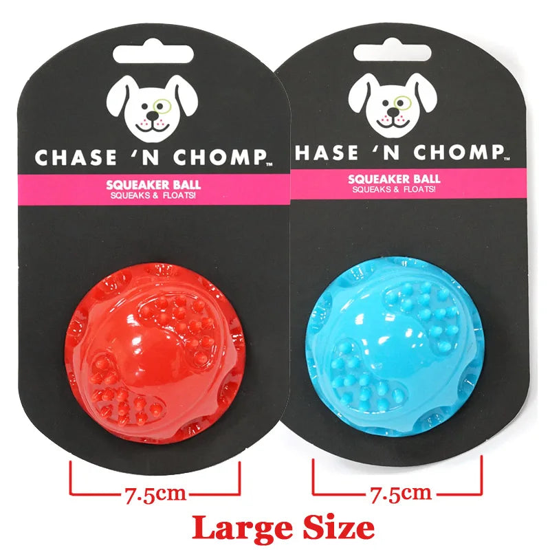 Squeaky Bouncing Dog Ball Toy | Durable Floatable Bite Resistant Pet Toy