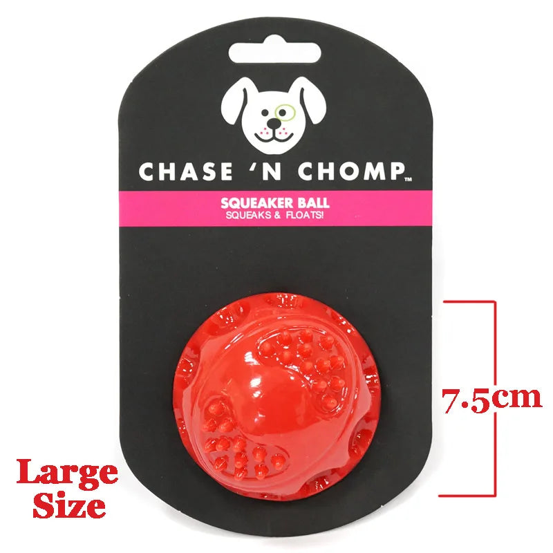 Squeaky Bouncing Dog Ball Toy | Durable Floatable Bite Resistant Pet Toy