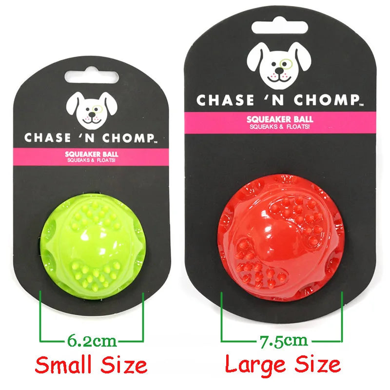 Squeaky Bouncing Dog Ball Toy | Durable Floatable Bite Resistant Pet Toy