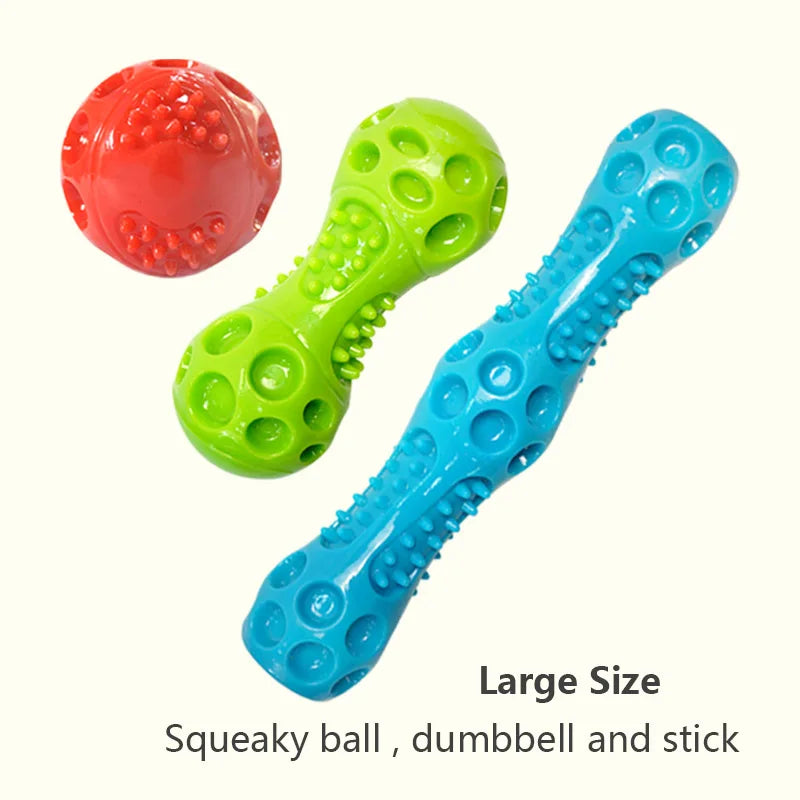 Squeaky Bouncing Dog Ball Toy | Durable Floatable Bite Resistant Pet Toy