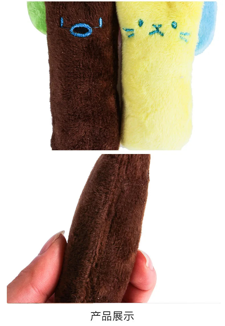 Catnip Plush Cat Chew Toy | Interactive Teeth Grinding Vocal Toy for Cats