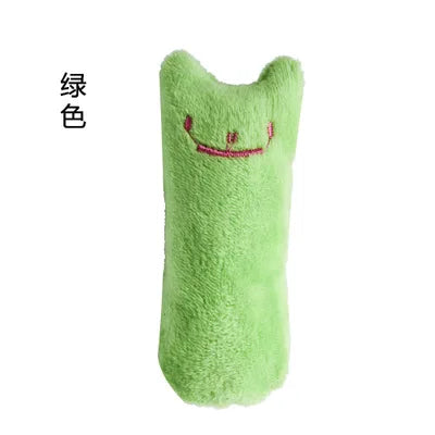 Catnip Plush Cat Chew Toy | Interactive Teeth Grinding Vocal Toy for Cats