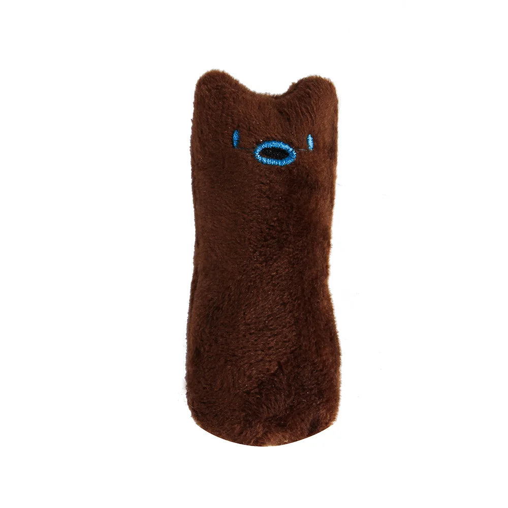 Catnip Plush Cat Chew Toy | Interactive Teeth Grinding Vocal Toy for Cats