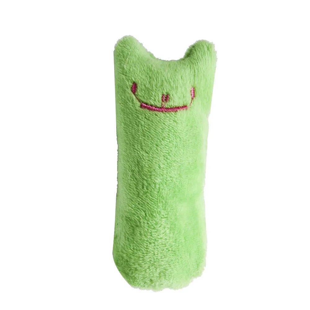 Catnip Plush Cat Chew Toy | Interactive Teeth Grinding Vocal Toy for Cats