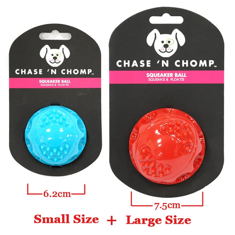 Squeaky Bouncing Dog Ball Toy | Durable Floatable Bite Resistant Pet Toy
