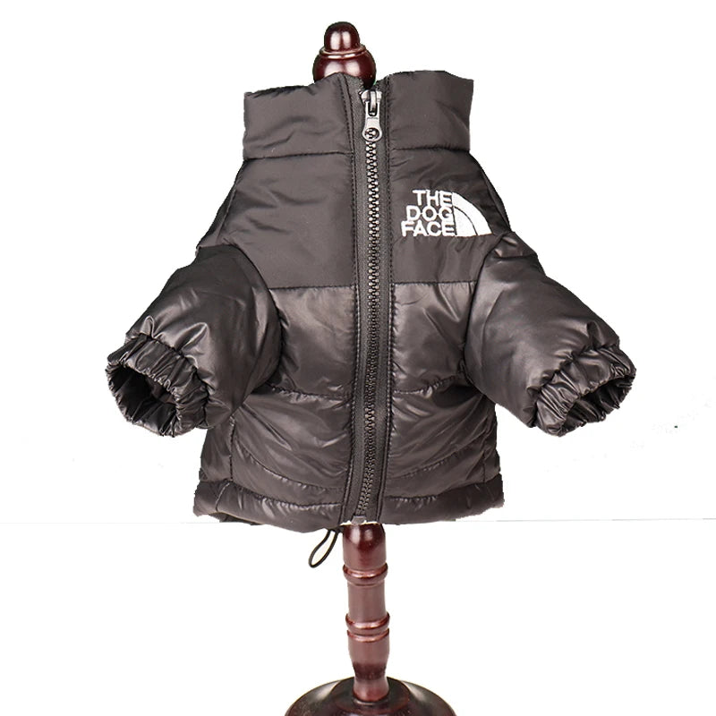 Winter Windproof Dog Jacket | Reflective Coat for Small & Medium Dogs