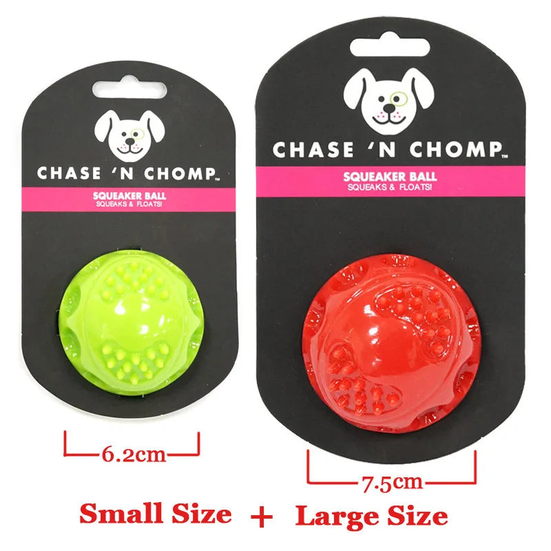 Squeaky Bouncing Dog Ball Toy | Durable Floatable Bite Resistant Pet Toy
