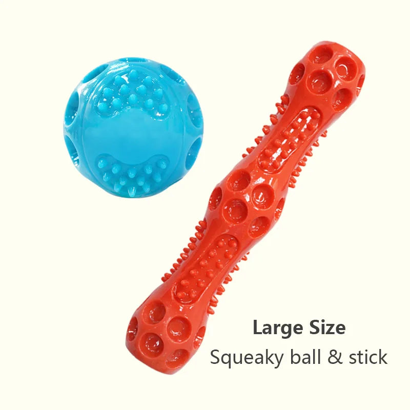Squeaky Bouncing Dog Ball Toy | Durable Floatable Bite Resistant Pet Toy