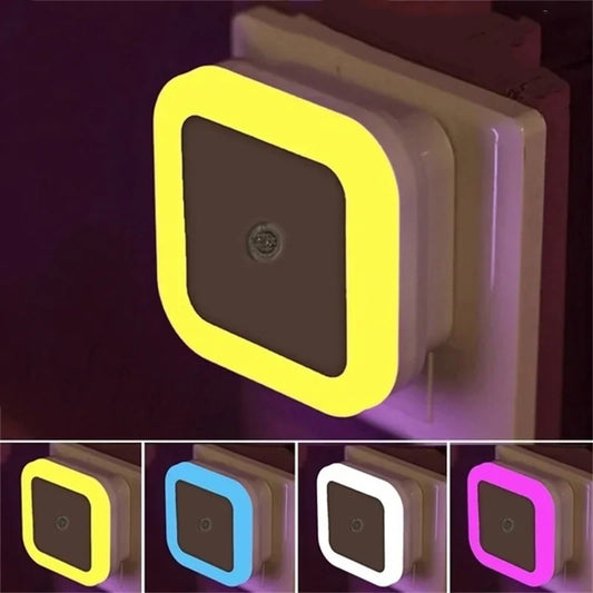 Wireless LED Night Light Sensor | Mini Plug-In Room Decoration Light