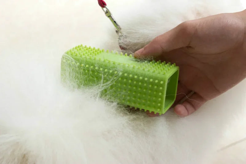 Silicone Dog Hair Remover Brush | For Car, Furniture & Carpet