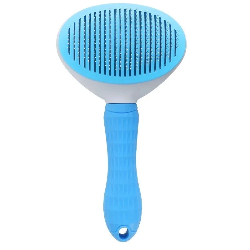 Self-Cleaning Dog Brush & Dematting Comb | Pet Hair Remover for Dogs