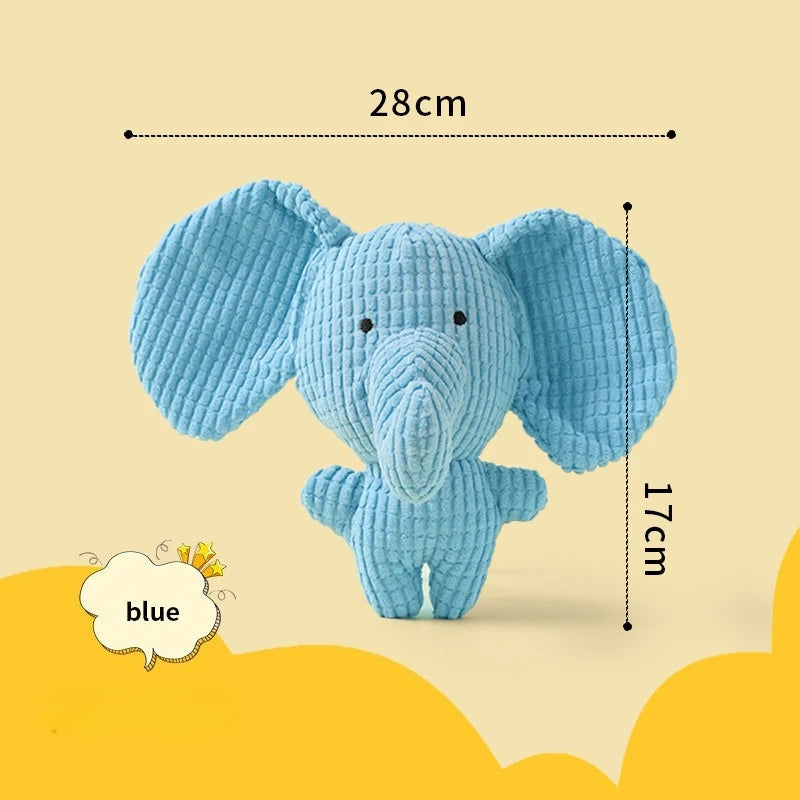 Plush Squeaky Duck Dog Toy | Bite Resistant Teeth Grinding Toy for Dogs