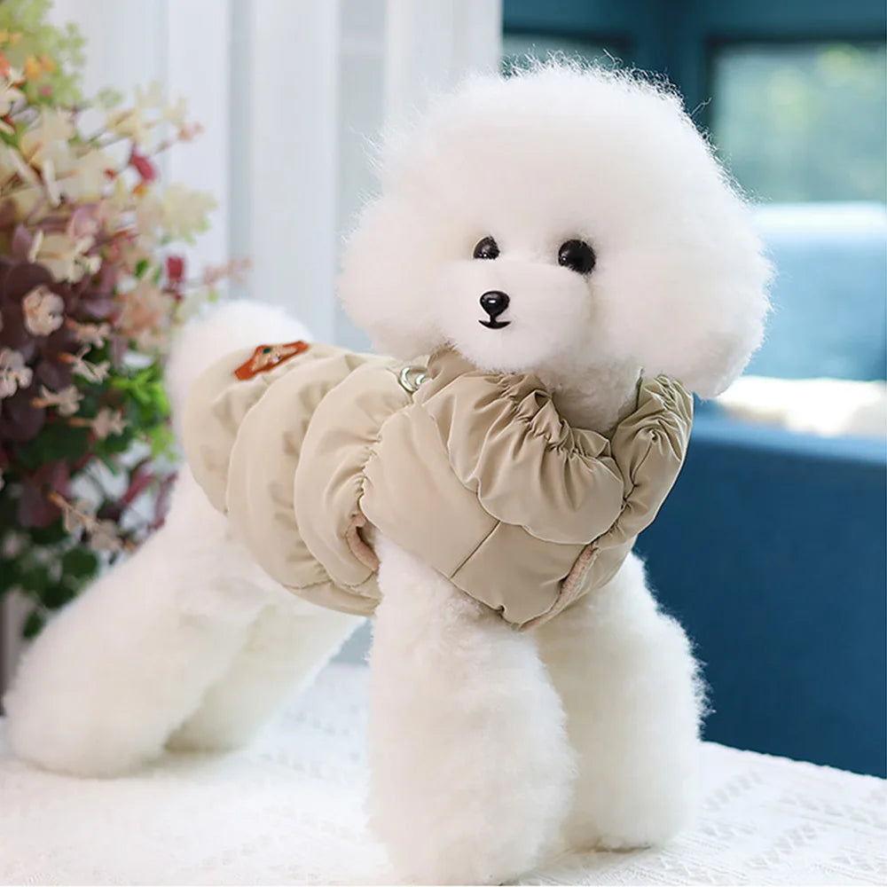 Soft Padded Dog Vest Jacket | Warm Winter Coat for Small & Medium Dogs
