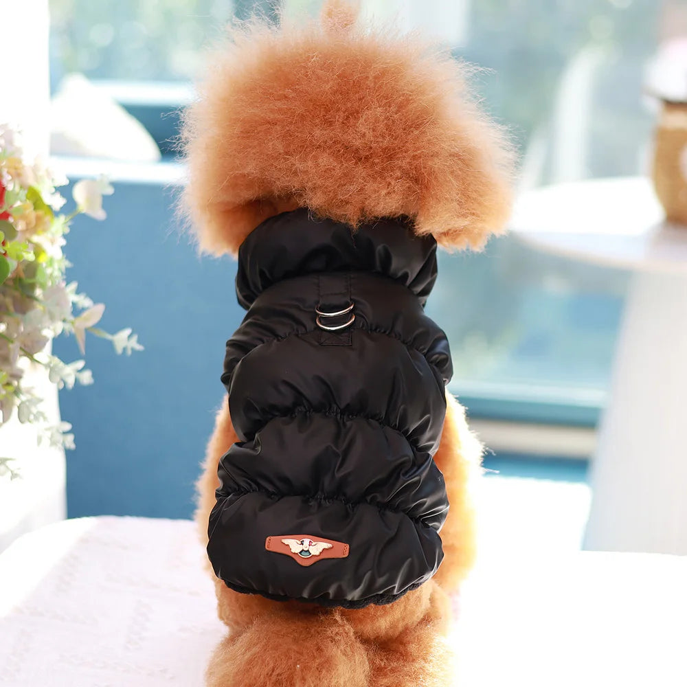 Soft Padded Dog Vest Jacket | Warm Winter Coat for Small & Medium Dogs