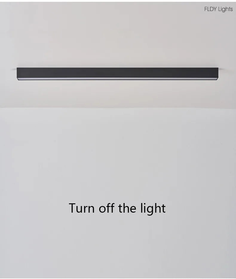 Nordic Modern LED Ceiling Strip Light | Kitchen & Bedroom – Salexe