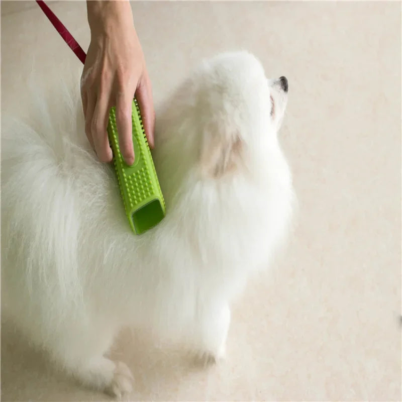 Silicone Dog Hair Remover Brush | For Car, Furniture & Carpet
