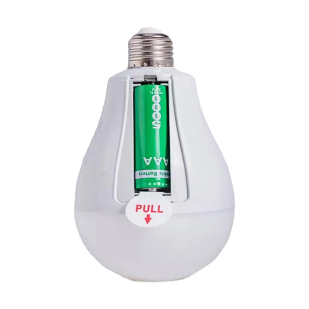 Smart Rechargeable Emergency LED Bulb | Flicker-Free Detachable Hook Light