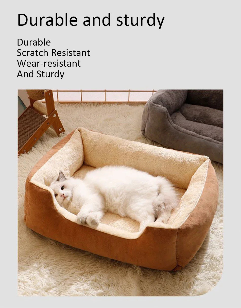 Pet Basket House Bed | Cozy Cushion Habitat for Dogs