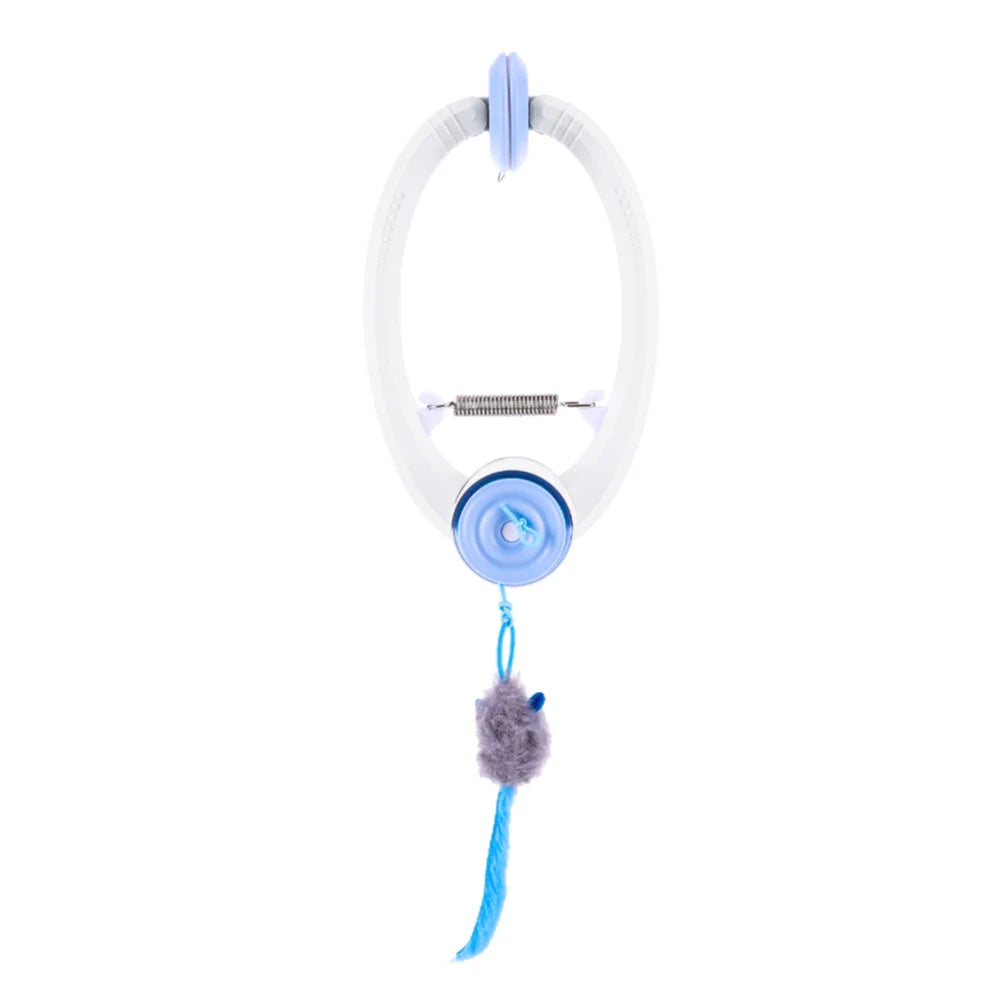 Automatic Retractable Door Hanging Cat Toy | Self-Play Exercise Toy for Kittens