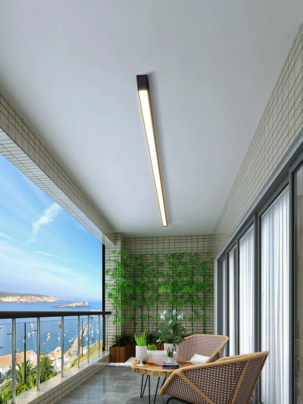 Nordic Modern LED Ceiling Strip Light | Kitchen & Bedroom – Salexe