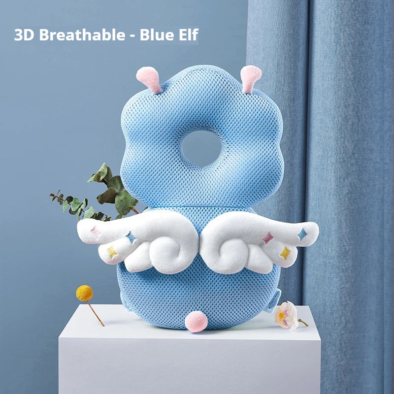 Baby Head Protection Headrest Cushion | Newborn Safety Pillow for Kids Bedding