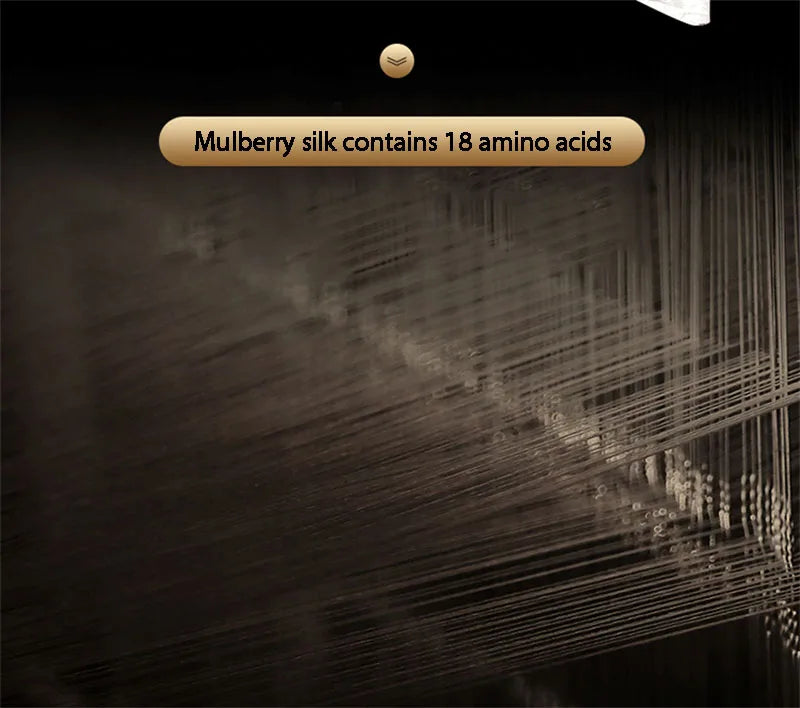 Natural Mulberry Silk Bedding Set | Luxury Satin Duvet Cover & Sheets King Queen