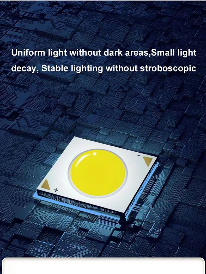 Smart Rechargeable Emergency LED Bulb | Flicker-Free Detachable Hook Light