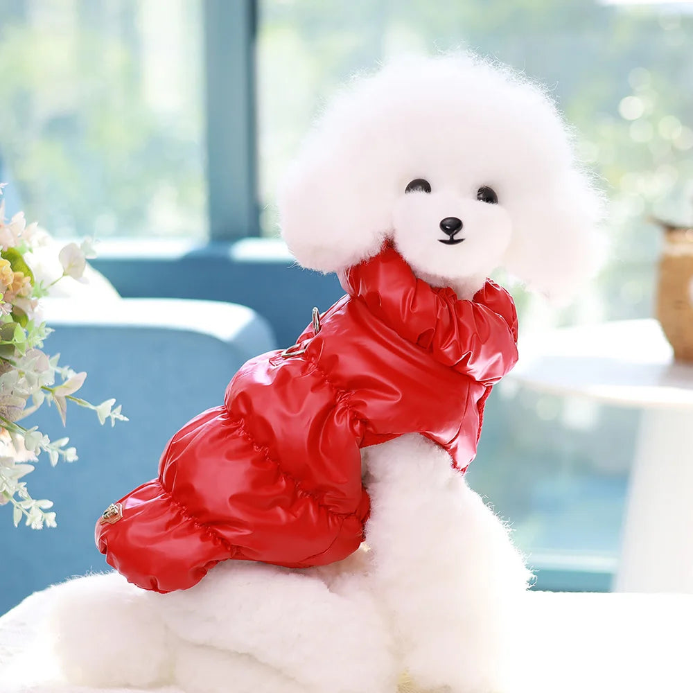 Soft Padded Dog Vest Jacket | Warm Winter Coat for Small & Medium Dogs