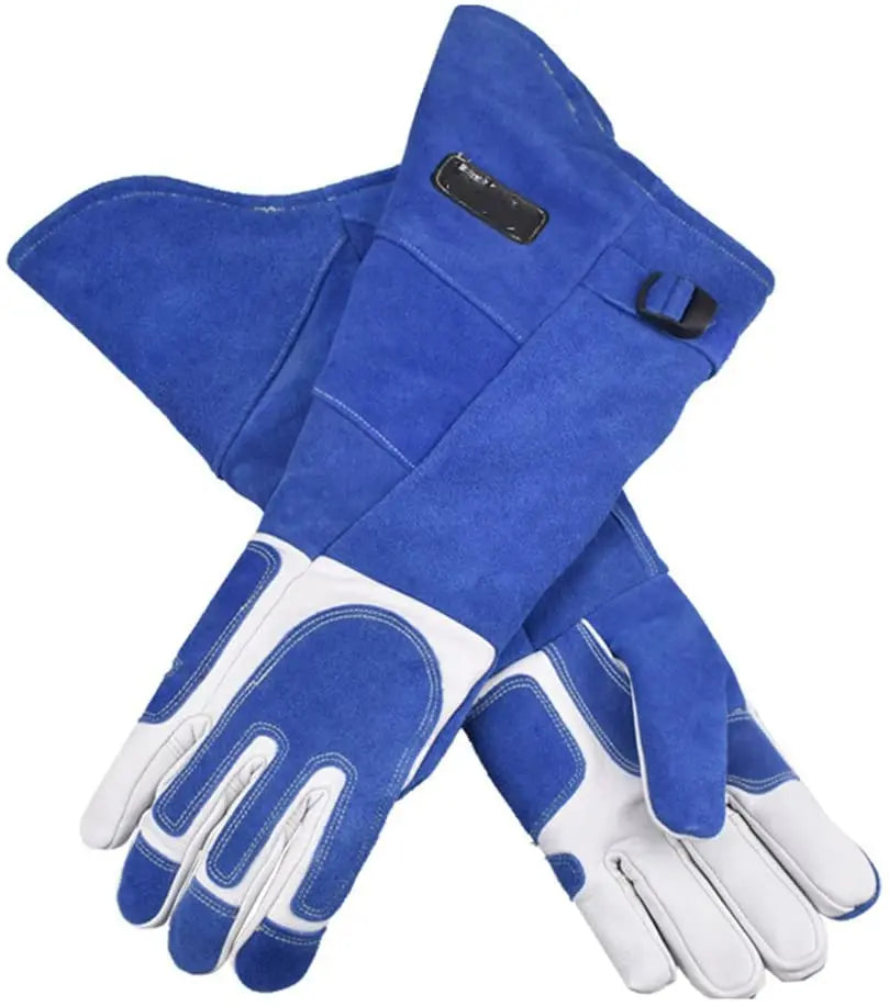 Anti-Bite Pet Protection Gloves | Thickened Leather Training Gloves for Dogs & Cats
