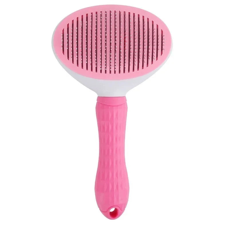 Self-Cleaning Dog Brush & Dematting Comb | Pet Hair Remover for Dogs