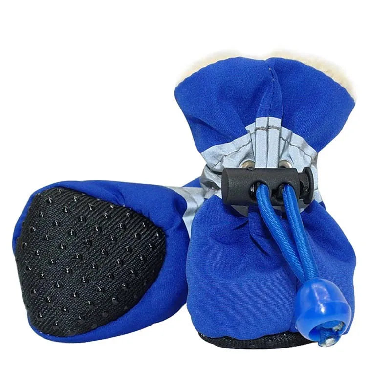 Antiskid Waterproof Dog Shoes | Soft Sole Winter Paw Protection