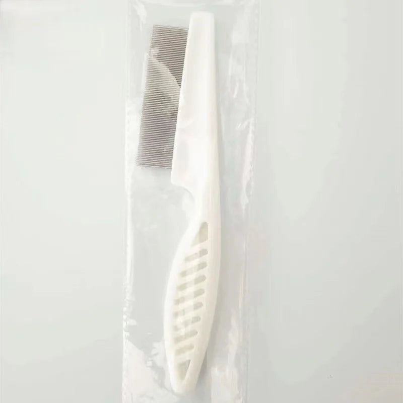 Stainless Steel Pet Flea & Shedding Comb | Grooming Brush for Dogs