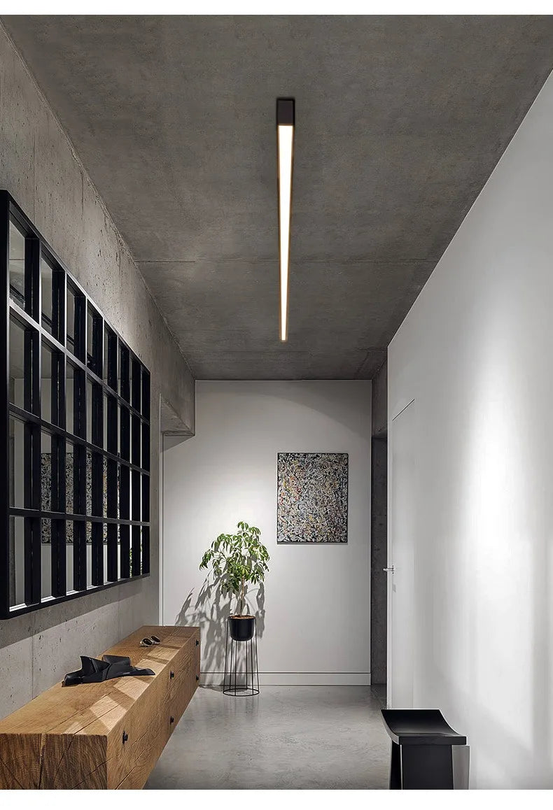 Nordic Modern LED Ceiling Strip Light | Kitchen & Bedroom – Salexe