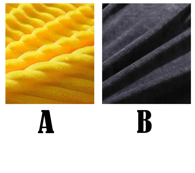 3PCS Winter Coral Fleece Bedding Set | Thick Duvet Cover & Pillowcase King Queen Twin