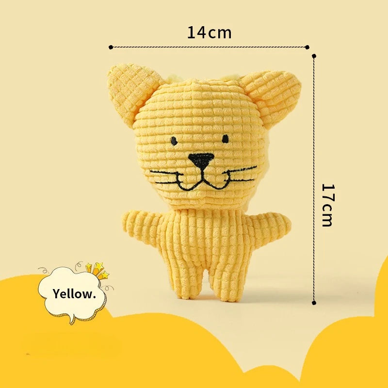 Plush Squeaky Duck Dog Toy | Bite Resistant Teeth Grinding Toy for Dogs