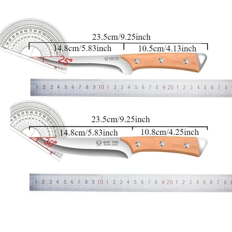 High Hardness Stainless Steel Boning Knife | Sharp Chef Butcher Kitchen Knife