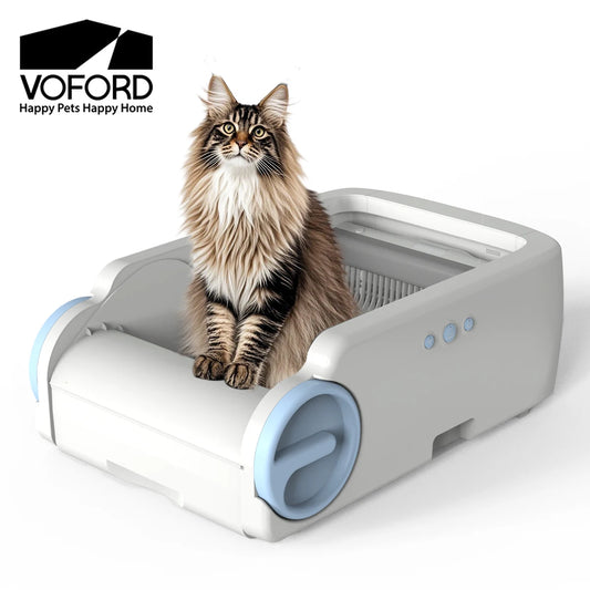 Smart Self-Cleaning Cat Litter Box | WiFi App Control Auto Cat Toilet