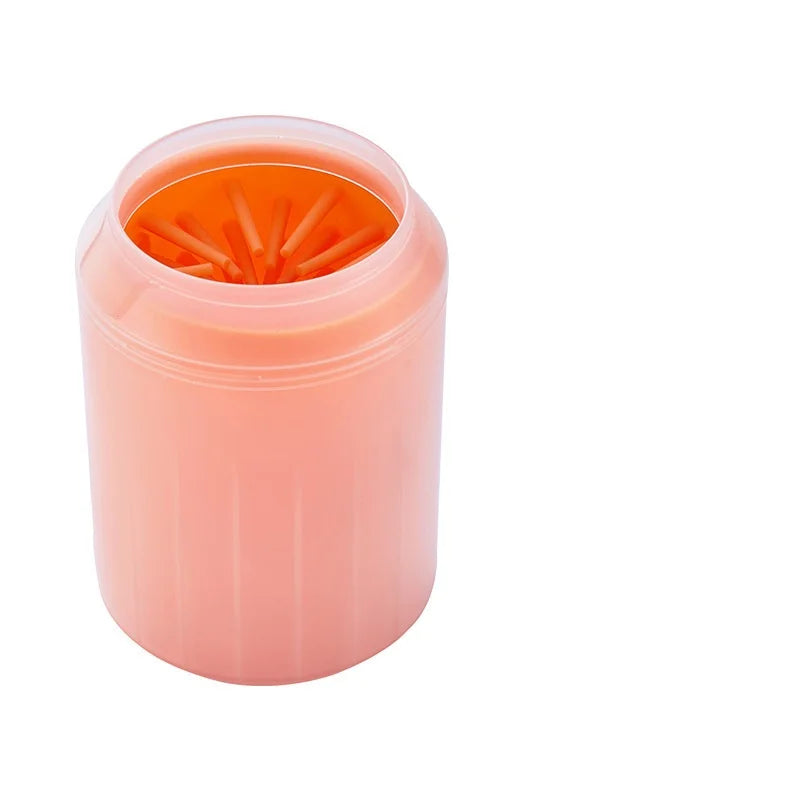 Portable Dog Paw Cleaner Cup | Soft Silicone Brush for Quick Paw Washing