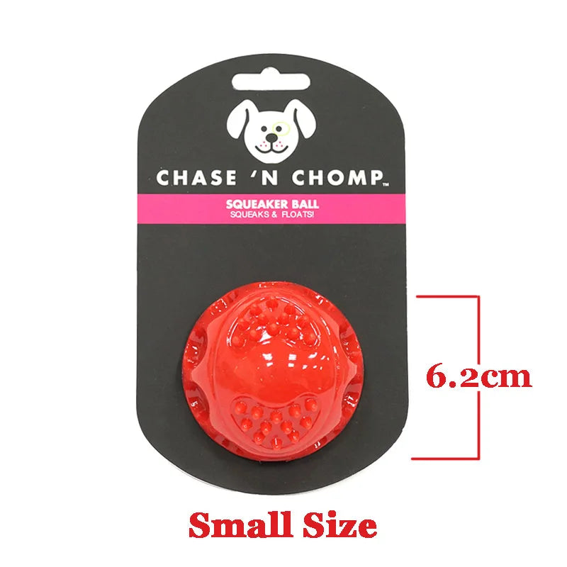 Squeaky Bouncing Dog Ball Toy | Durable Floatable Bite Resistant Pet Toy