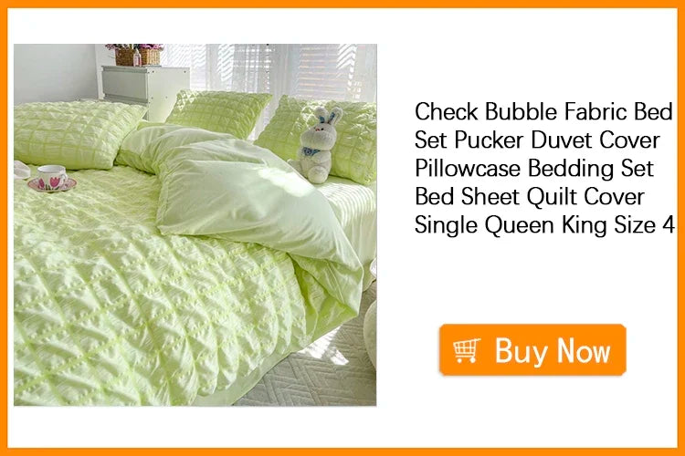 Kawaii Bear Floral Bedding Set | Duvet Cover, Pillowcase & Sheet Full Queen King
