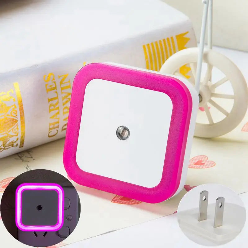 Wireless LED Night Light Sensor | Mini Plug-In Room Decoration Light