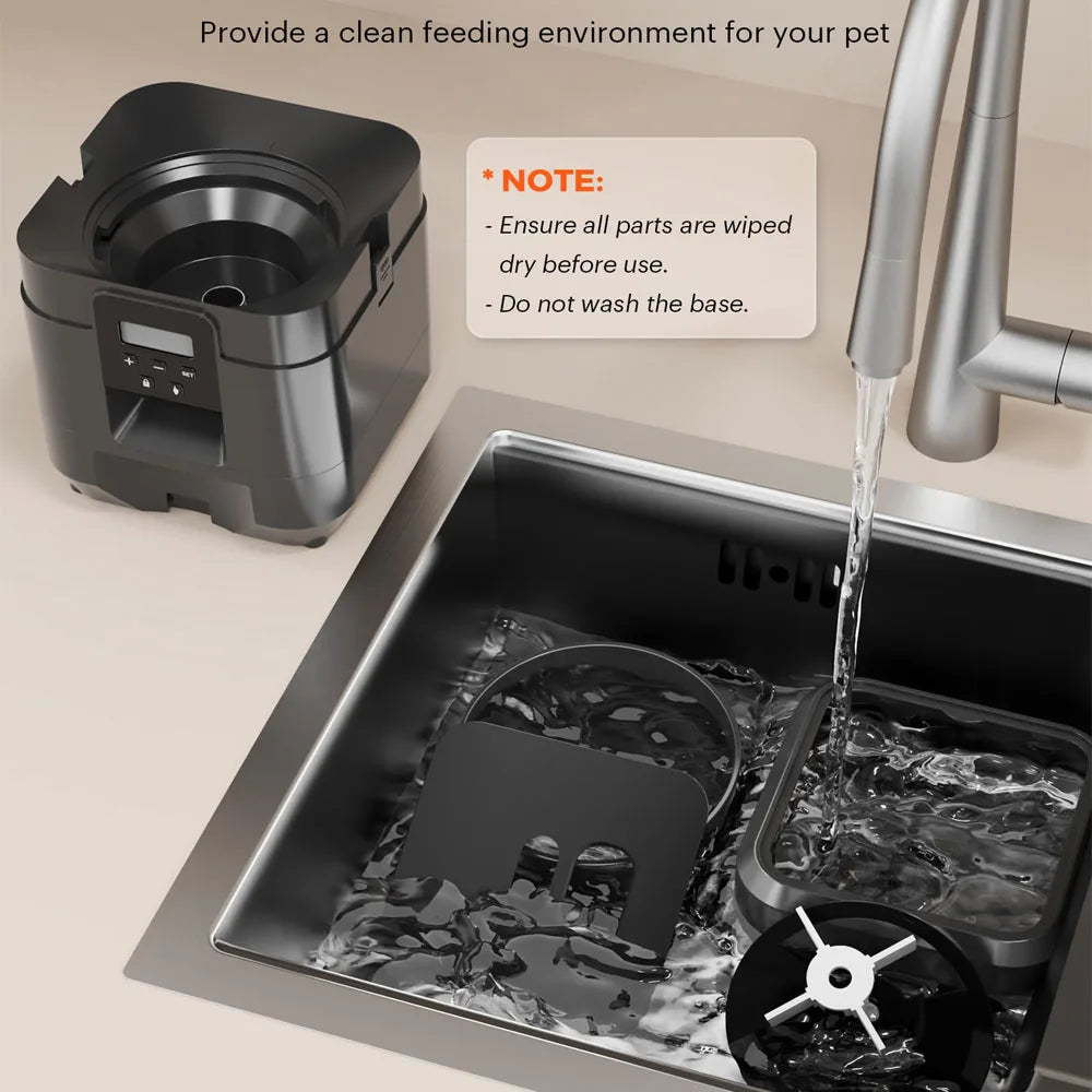 Smart Automatic Pet Feeder | Timed Food Dispenser for Dogs