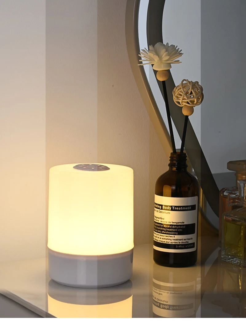 Dimmable Touch LED Bedside Table Lamp | Rechargeable Reading Night Light