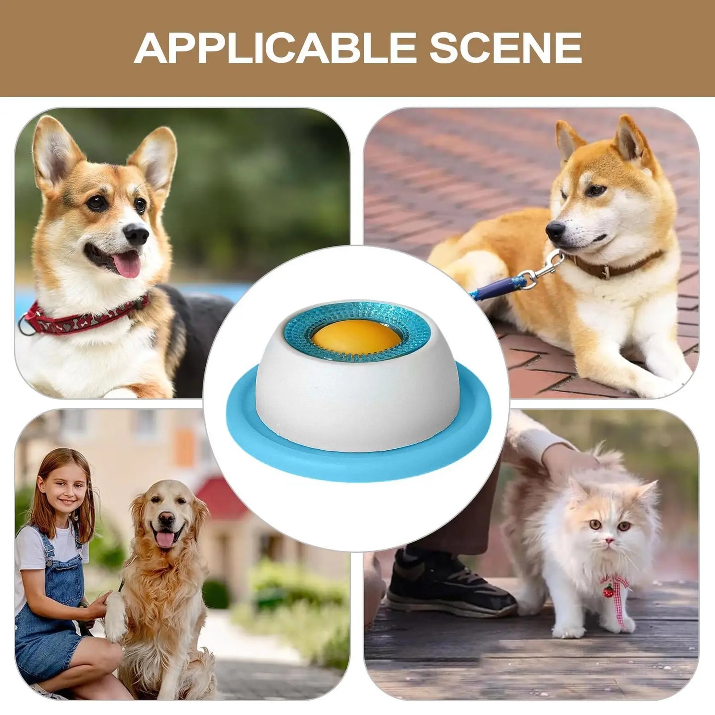 Interactive Dog Lick Toy & Slow Feeder | Puppy Training Enrichment Dispenser