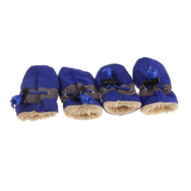 Antiskid Waterproof Dog Shoes | Soft Sole Winter Paw Protection